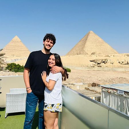 Blue Scarab Pyramids View Otel Kahire Dış mekan fotoğraf