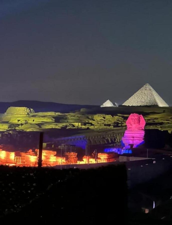 Blue Scarab Pyramids View Otel Kahire Dış mekan fotoğraf